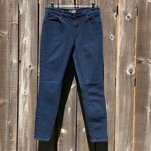 Loft dark blue denim jean skinny legging size 6